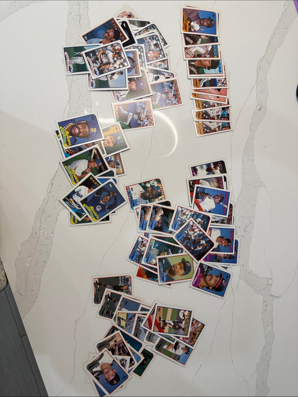 Vintage Baseball Card Lot - Mixed Teams